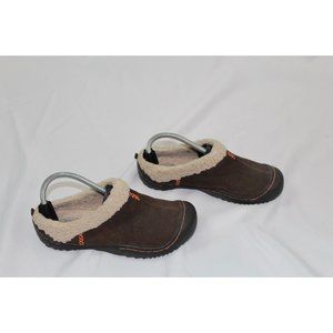 Skechers Women's Spartan Slip On Shoes Brown Size 8 Faux Fur Lining